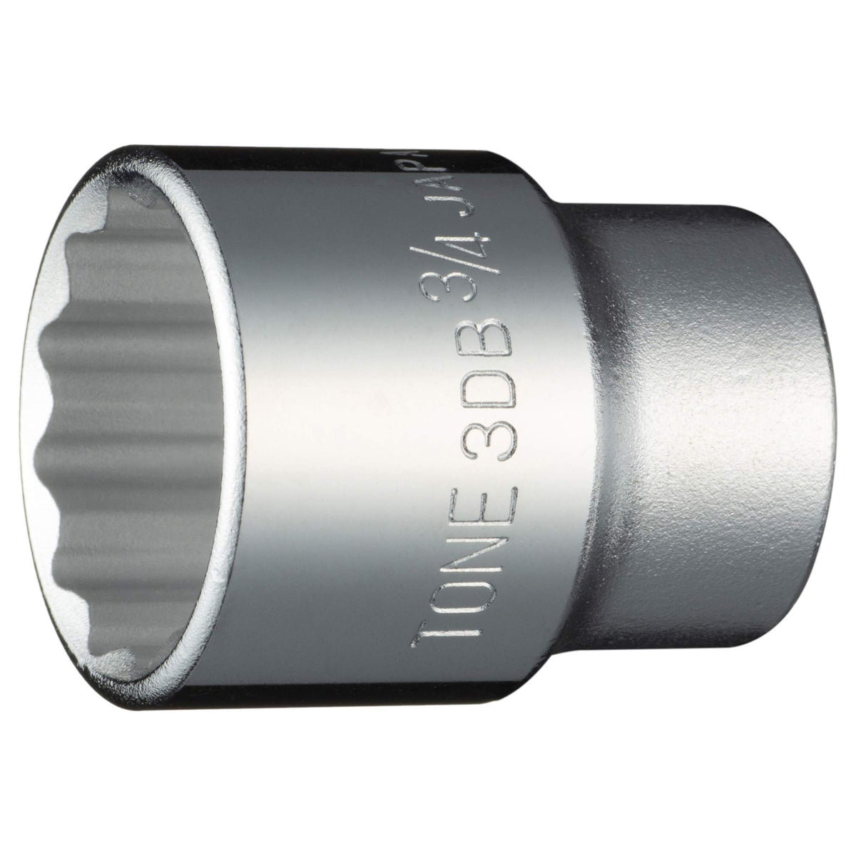 TONE SAE Size 12 Point 3/8" Drive Sockets (3DB-24)