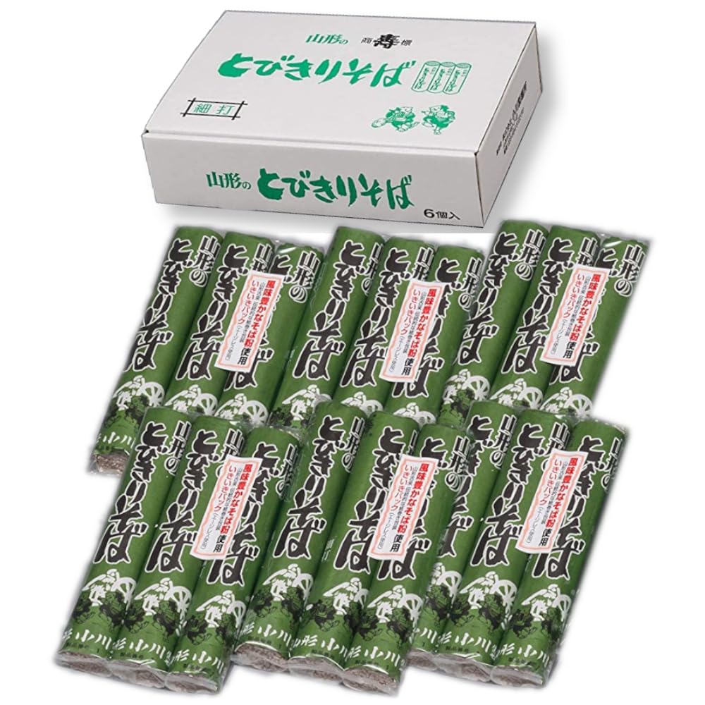 [Ogawa noodle] darned buckwheat 450g 6 pack of Yamagata