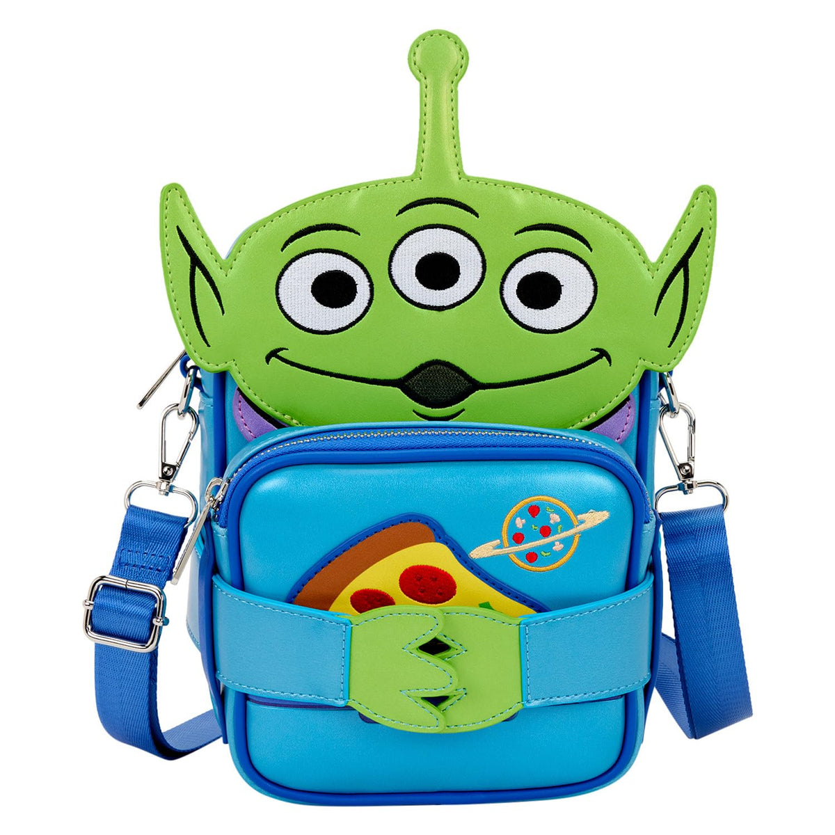 Loungefly Pixar Toy Story 30Th Anniversary Aliens Crossbuddies Crossbody Bag