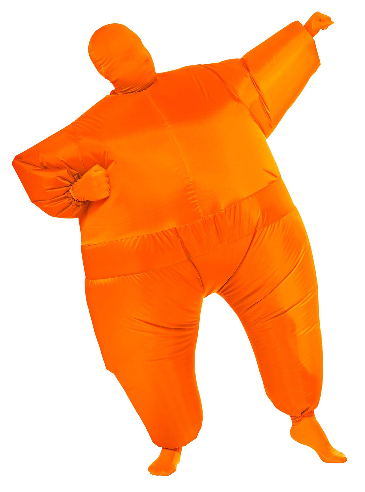 Rubies Orange Full Body Suit Inflatable Costume for Adults, Unisex One Size