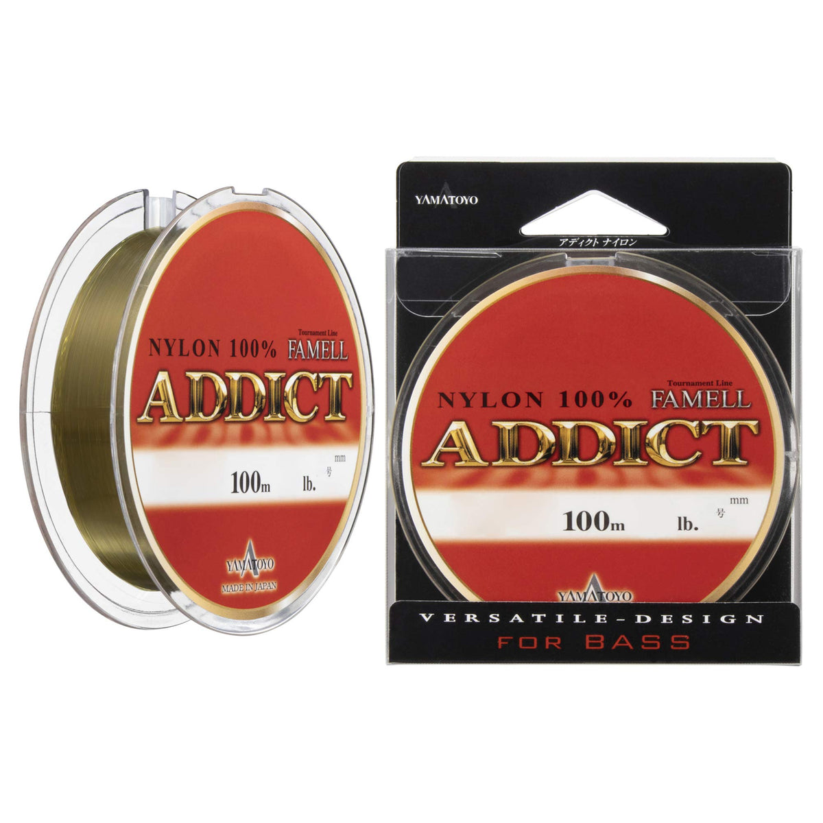 YAMATOYO file Mel Addict 100m Gold 10Lb 2.5