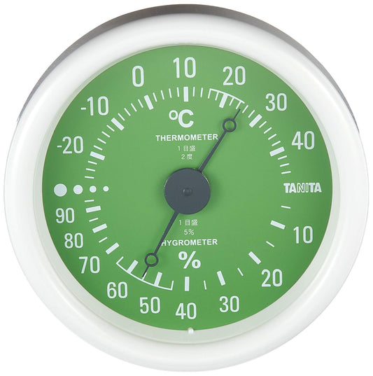 TANITA Thermo-Hygrometer Green TT-515-GR