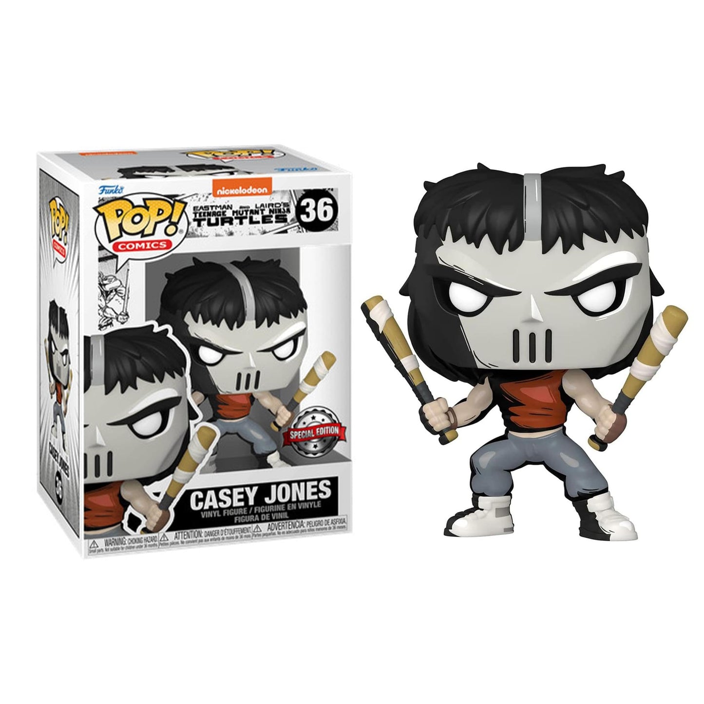 TMNT Funko POP Vinyl Figure | Casey Jones PX Exclusive