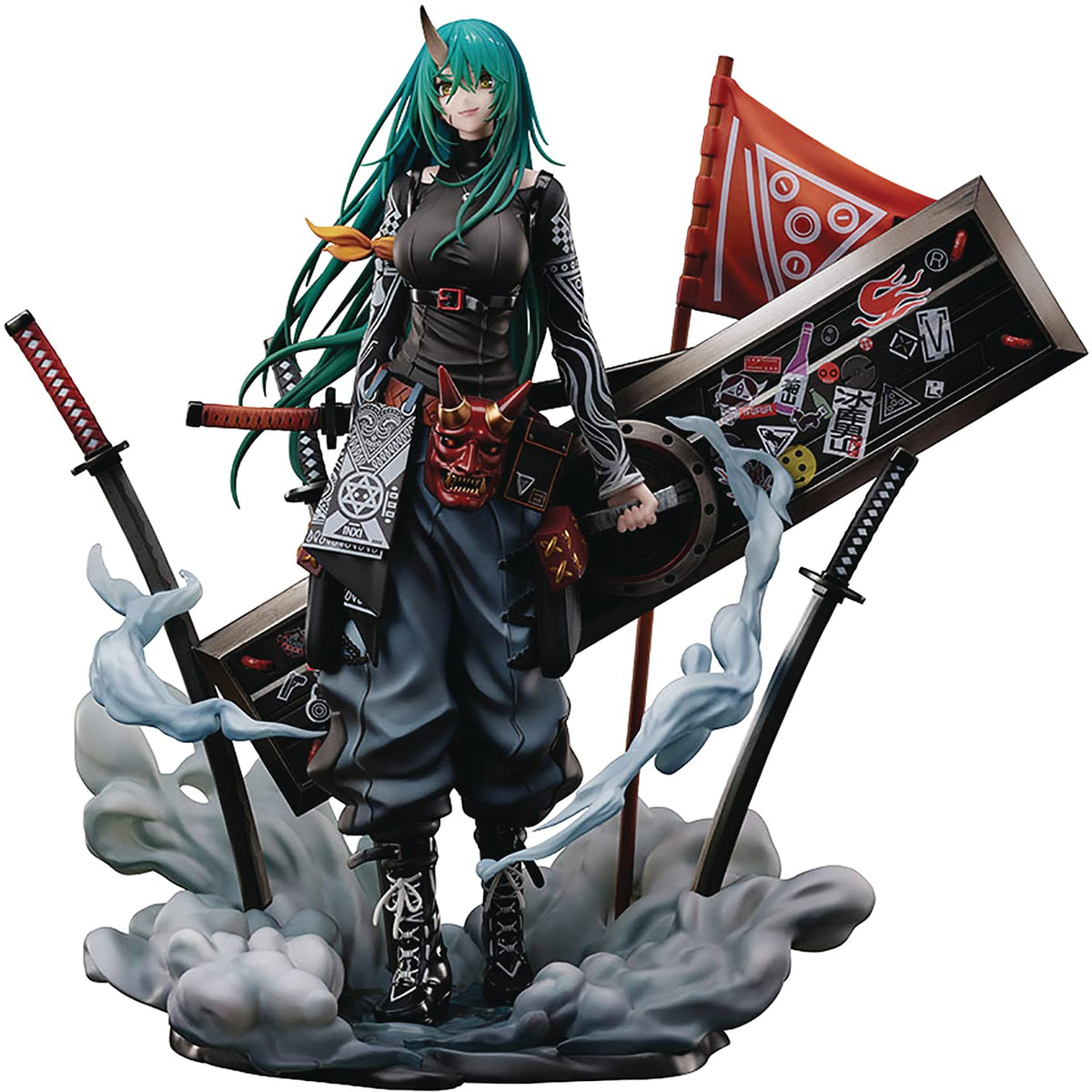 Furyu Arknights: Hosiguma (Hunting Ronin Version) 1:7 Scale PVC Figure, Multicolor