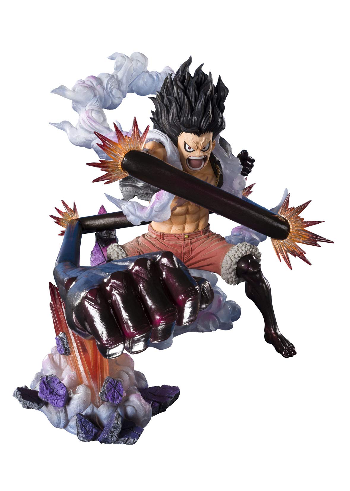 TAMASHII NATIONS - One Piece - [Extra Battle] Monkey D. Luffy Gear 4 -Snake Man King Cobra- (Reissue) FiguartsZERO Collectible Figure