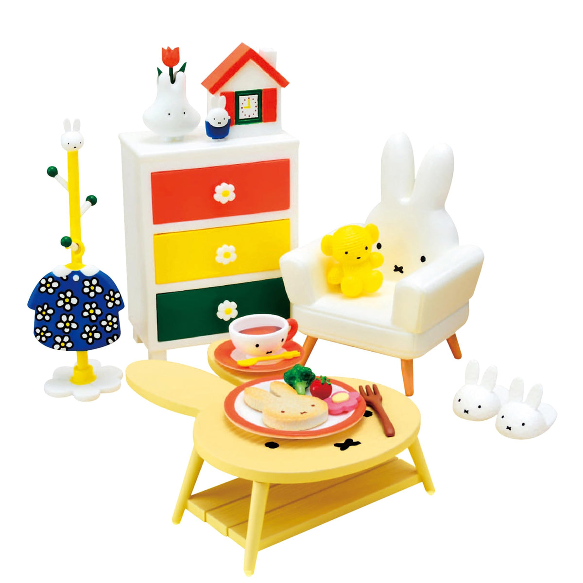 Mifffy Room Miniature Blind Box – Collectible Dollhouse Furniture Set – 1 of 8 Variations – Highly Detailed 1.97-Inch Miniature for Display & Collectors – Mystery Surprise Box