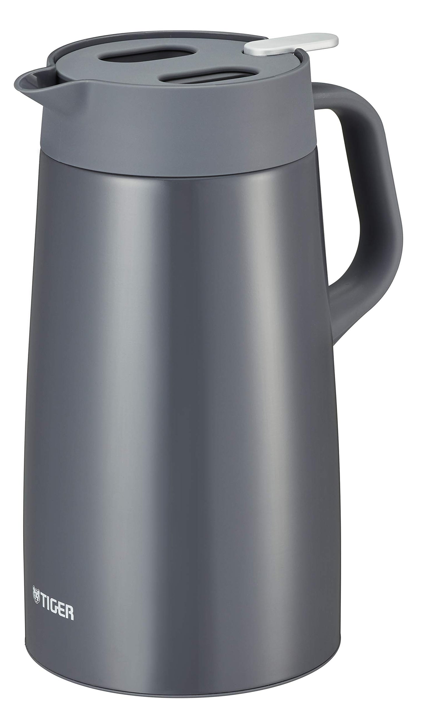Tiger PWO-A160HD Hot and Cold Insulated Tabletop Pot, Large Capacity, 3.6 gal (1.6 L), Dark Gray