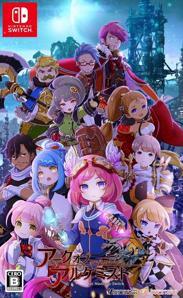 COMPILE HEART ARC OF ALCHEMIST FOR NINTENDO SWITCH REGION FREE JAPANESE VERSION