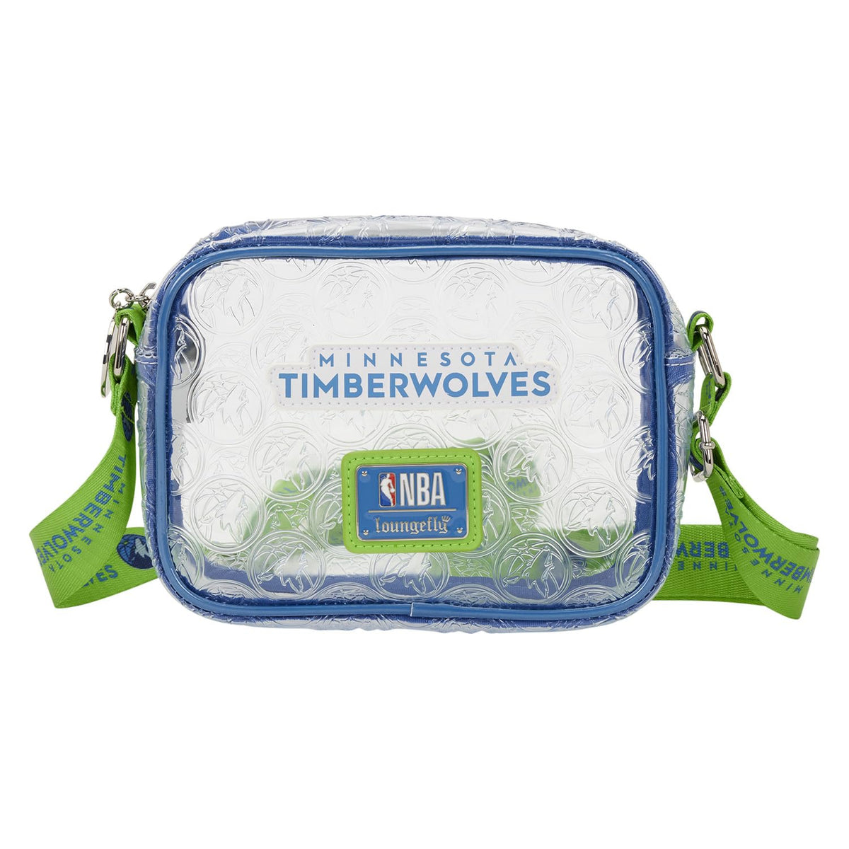 Loungefly NBA Minnesota Timberwolves Clear Crossbody Bag