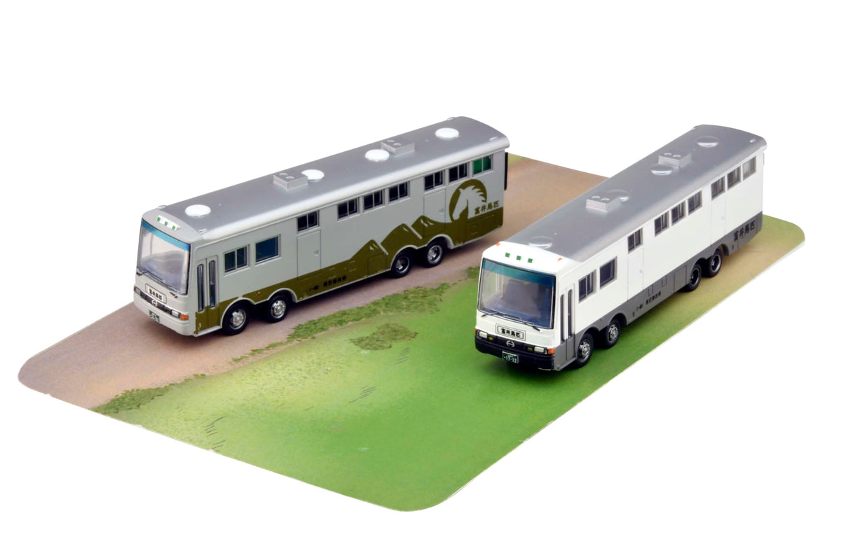 Tomytec 333821 The Track Collection Tracole Horse Carrier Set, A, Diorama Supplies