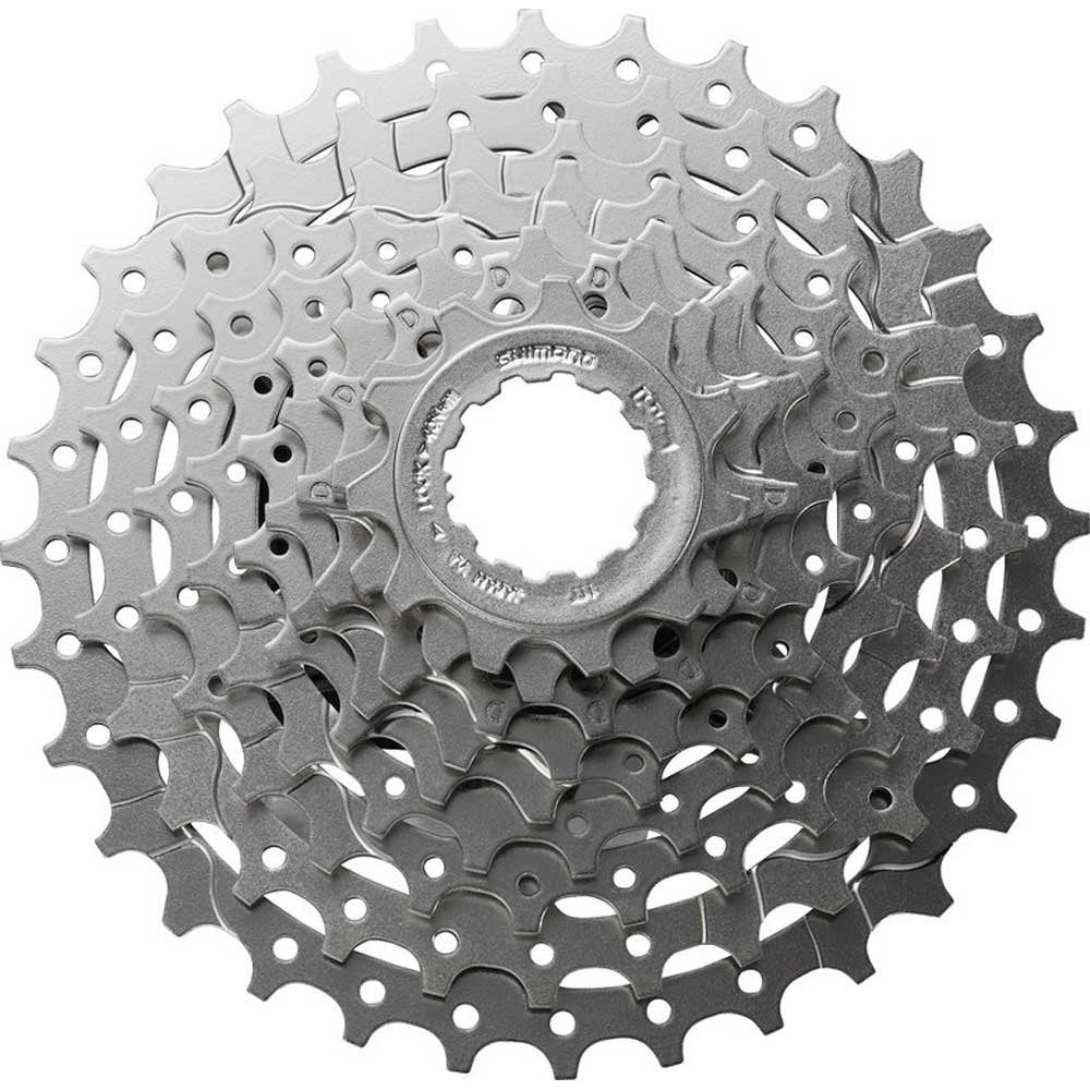 Shimano Cassette Sprocket, CS-HG400-9, 9-Speed, 11-12-13-14-16-18-21-24-28(BG)