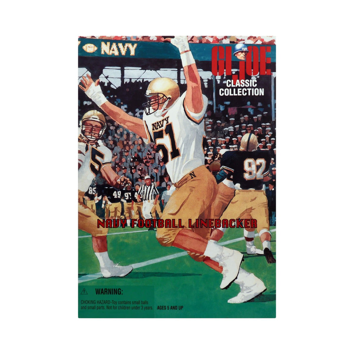 G I Joe Classic Collection Navy Football