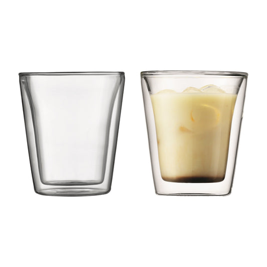 Bodum Canteen Double WallTumbler/DOF Glass, Set of 2