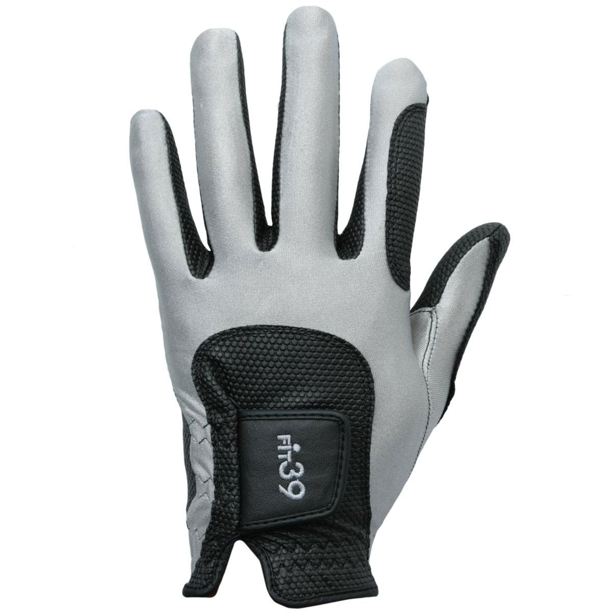 ミックゴルフ(MIC 39 GOLF) FIT39 グローブ ユニセックス MGF-220N 左手着用(右利き用) グレー/黒 Sサイズ