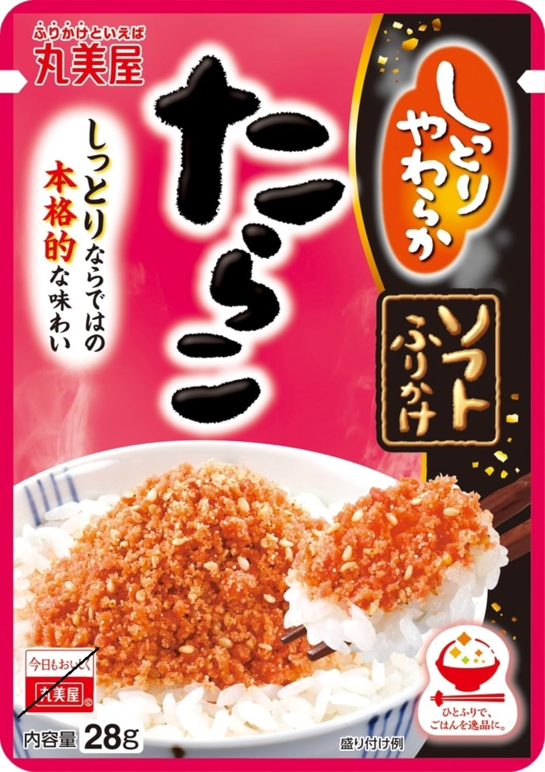 Marumiya soft sprinkled cod roe New pack 28gX10 pieces