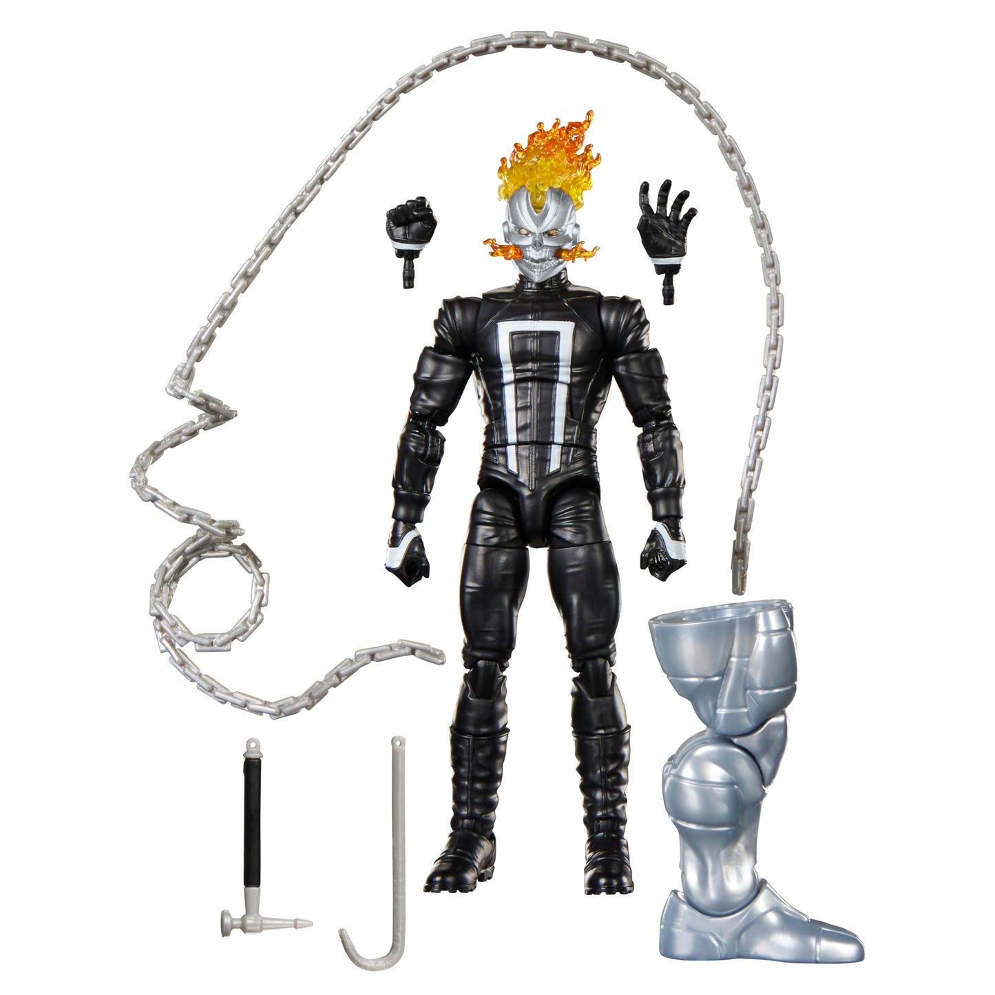 Marvel Legends Series Ghost Rider (Robbie Reyes), All-New Ghost Rider and Avengers Comics Collectible 6-Inch Scale Action