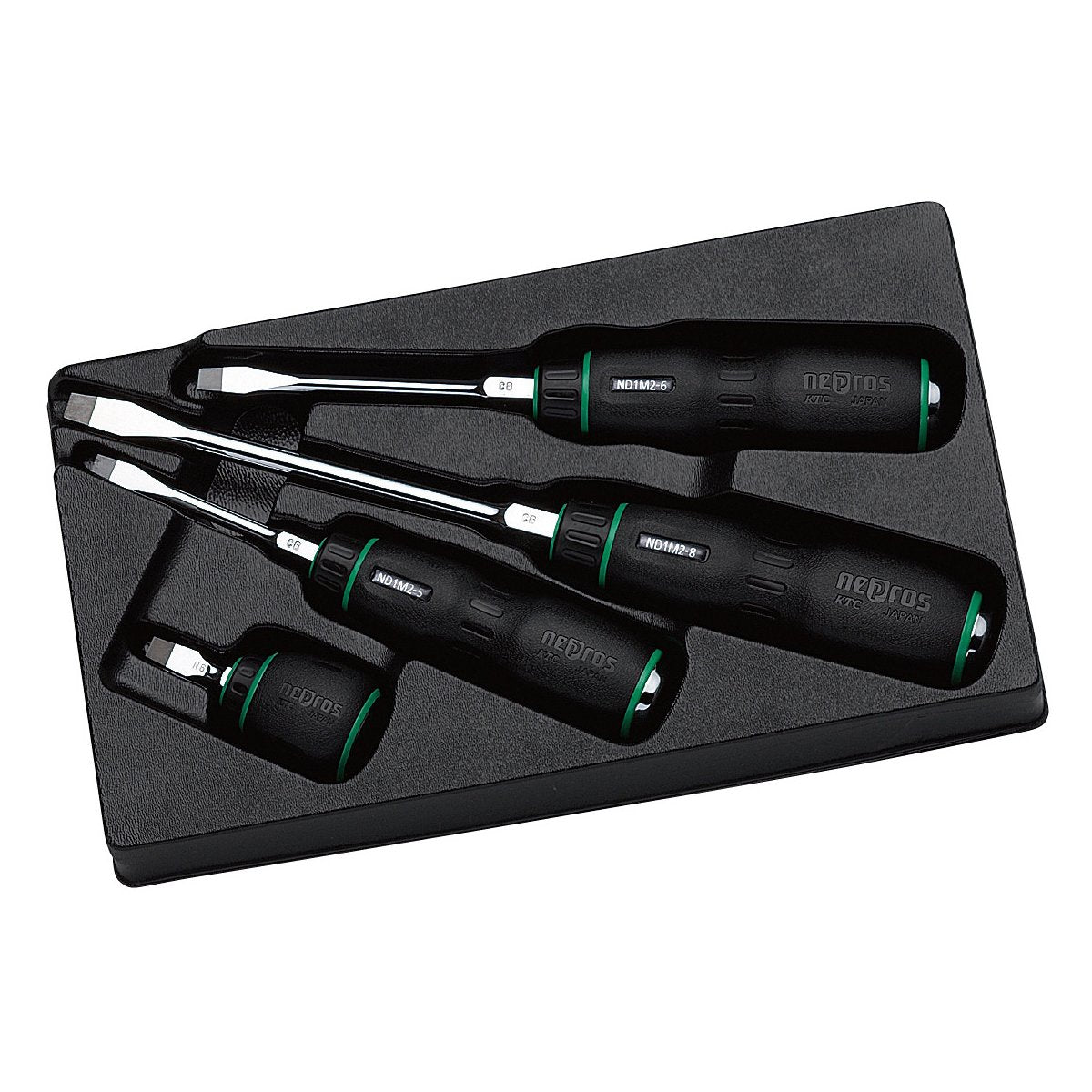 Nepros KTC Slotted Driver 4-Piece Set NTD1M04