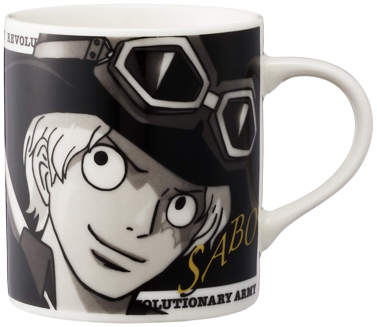 Anime One Piece 121117 Sabo Monochrome Mug, 3.1 inches (8 cm)