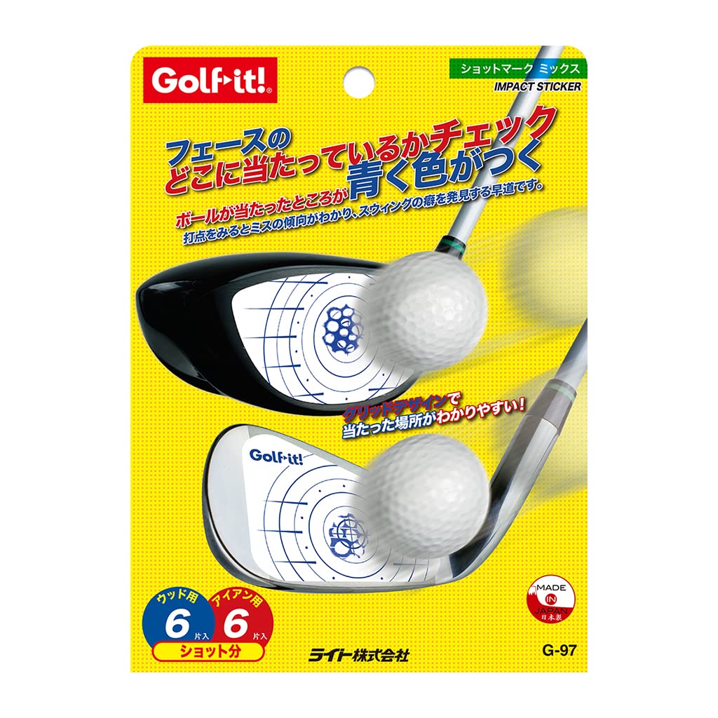 ライト(LITE) 2014年 ショットマーク ミックス(ウッド用、アイアン用) G-97