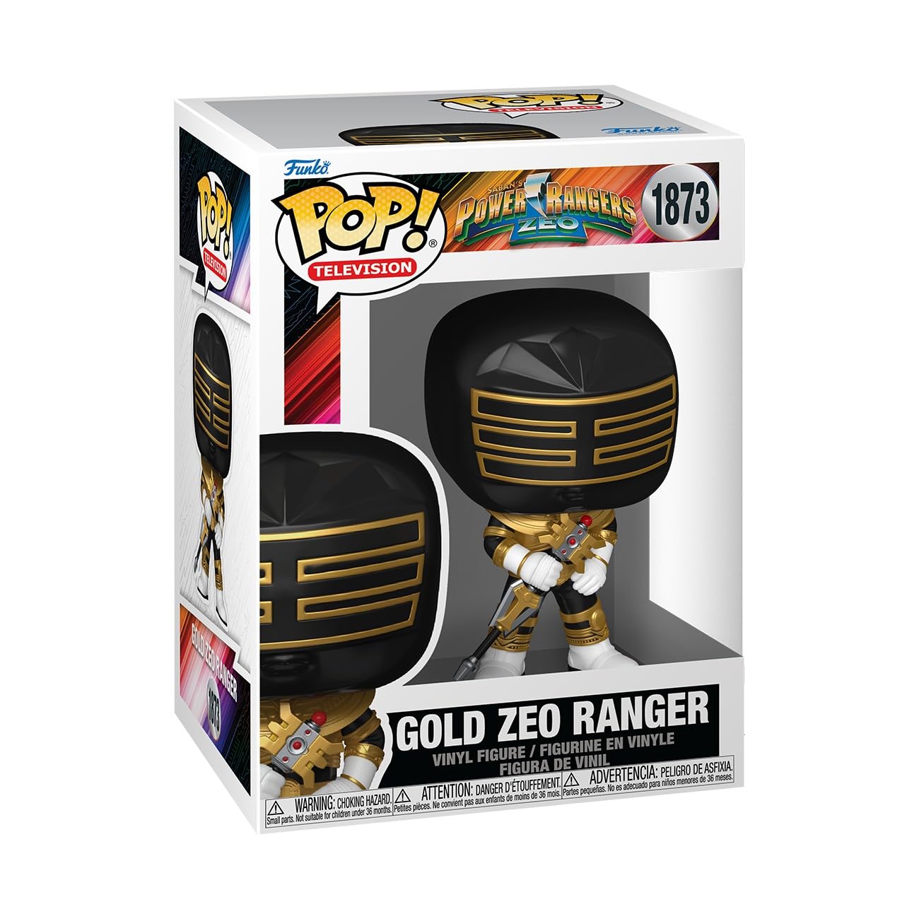 Funko Pop! TV: Power Rangers Zeo - Gold Zeo Ranger - Collectable Vinyl Figure - Gift Idea - Official Merchandise - Toys for Kids & Adults - TV Fans