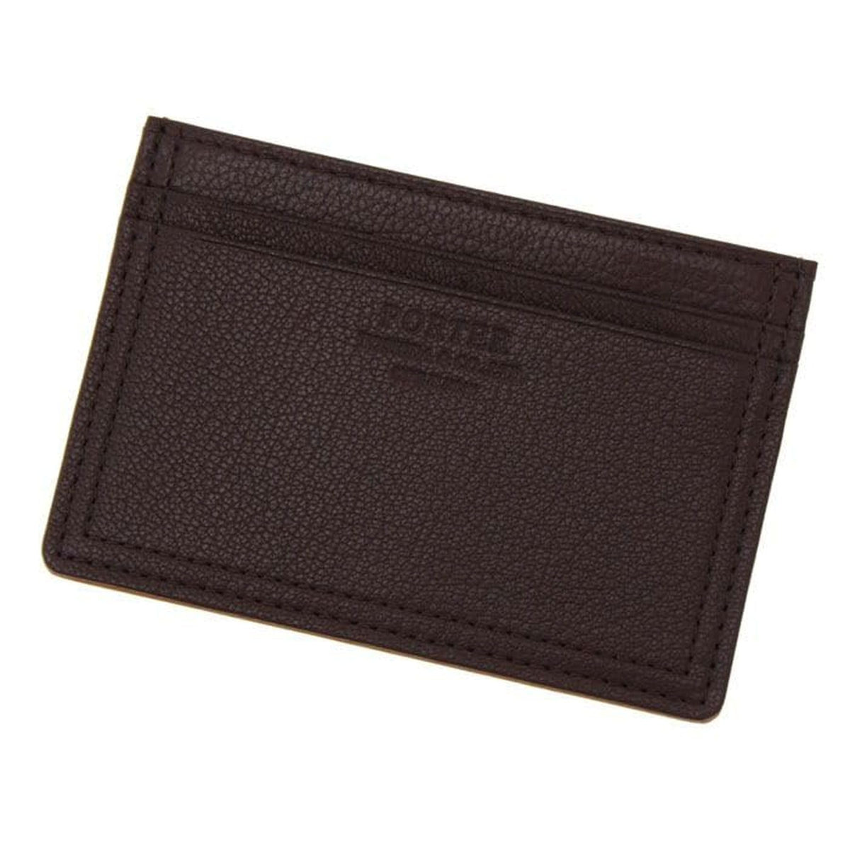 [Porter] Porter Double Double Pass Case Card Case 129 – 06015 - brown -
