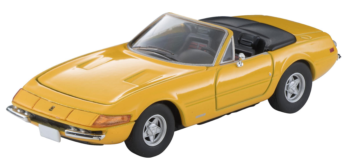 TOMYTEC Tomica Limited Vintage 1/64 LV Ferrari 365 GTS4 Yellow Finished Product