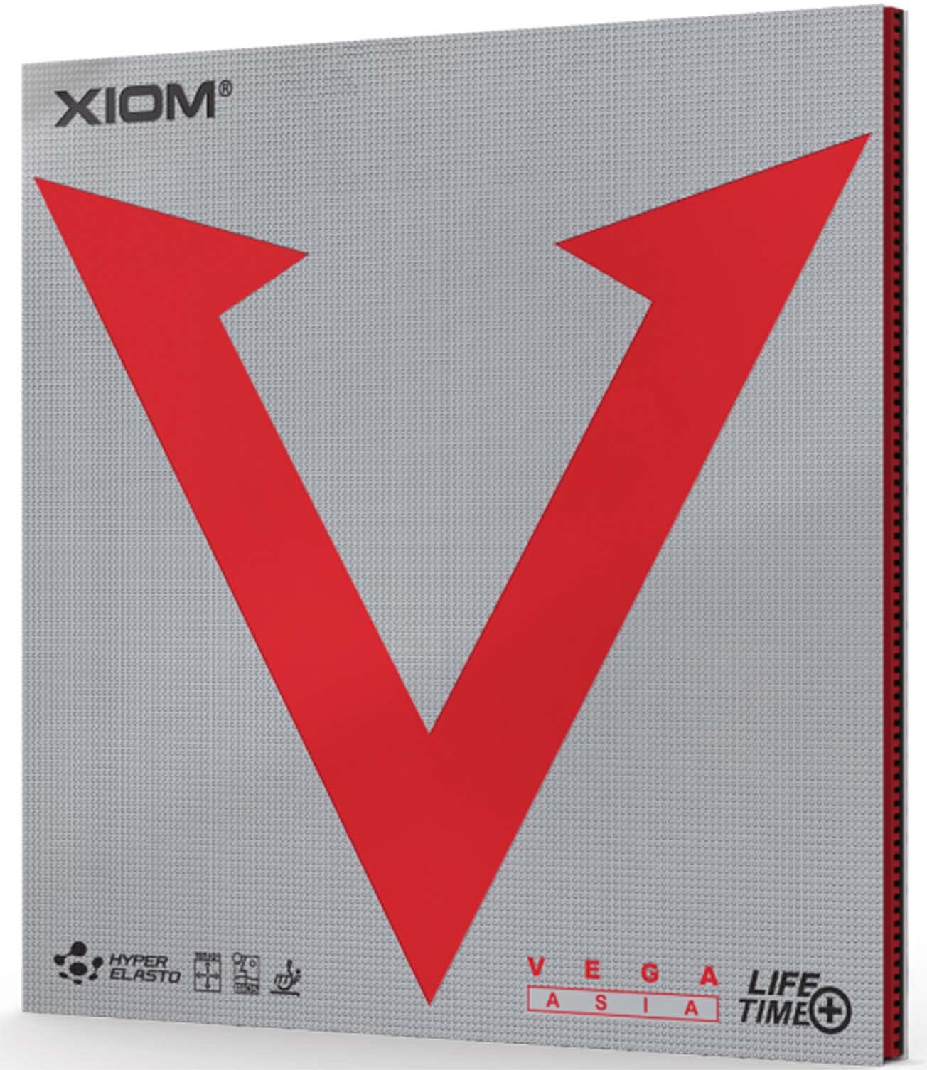XIOM Vega Asia Table Tennis Rubber Color-Black,Thickness-Max