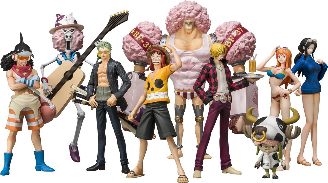 Chozokei Damashii - ONE PIECE FILM Z the Movie [Opening Clothes] (8pcs)