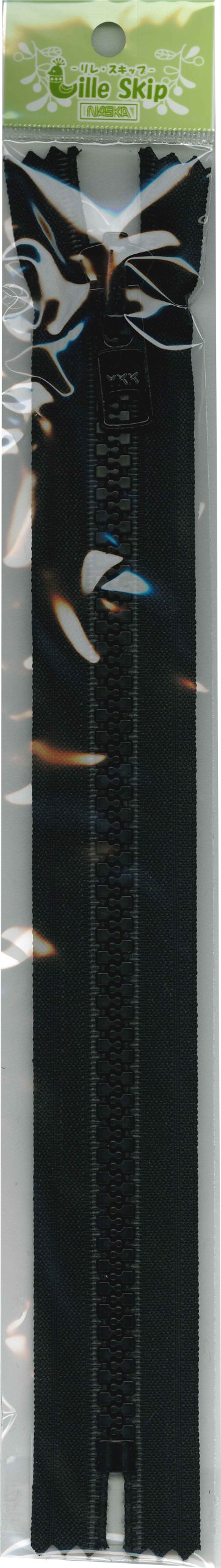 NASKA LF-28 Lillet Skip Colorful Zipper, 11.0 inches (28 cm), 1.5 inches (37 mm) Wide, Col. 13