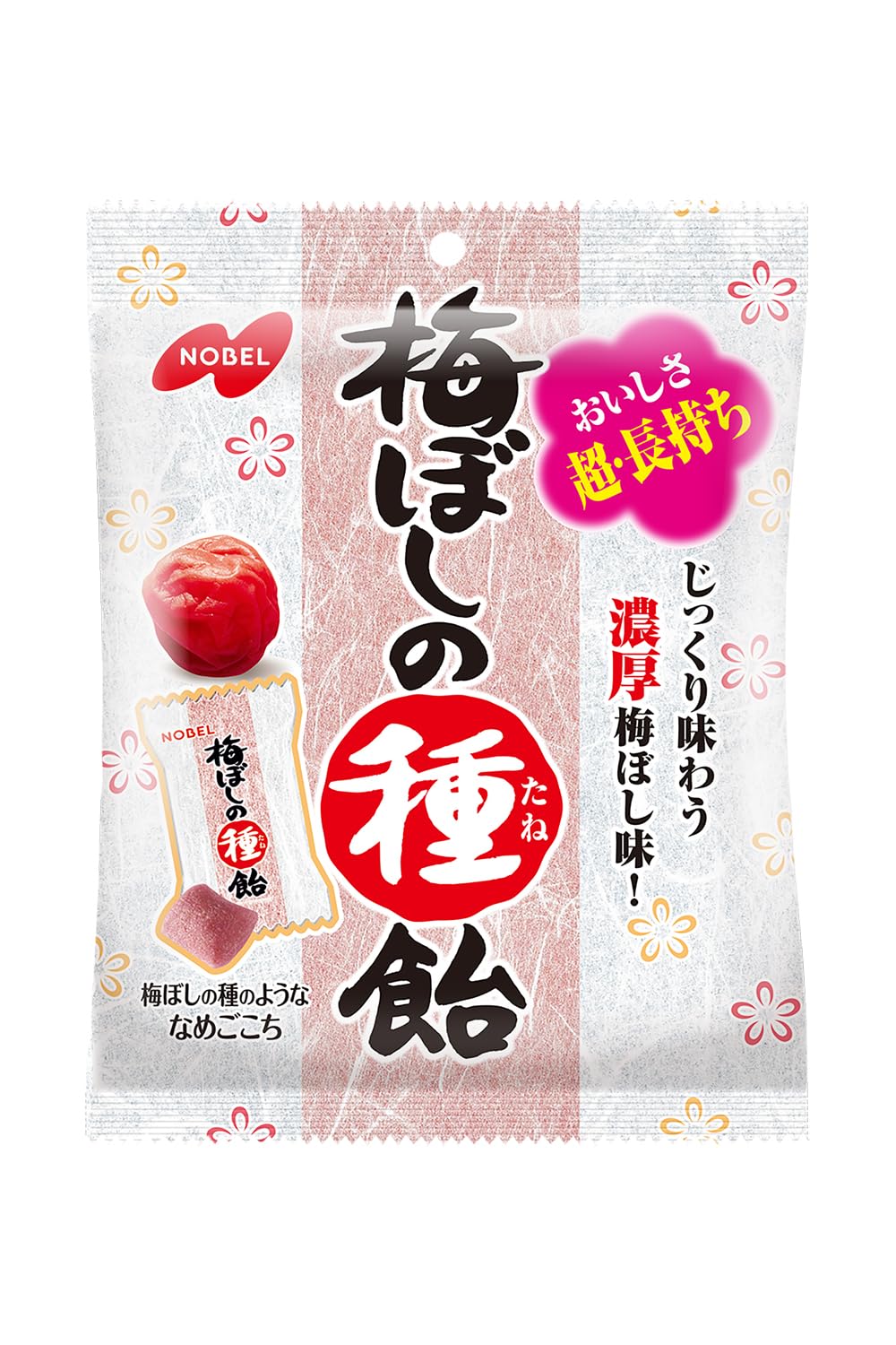 Six seed candy 30g ~ Nobel pickled plum