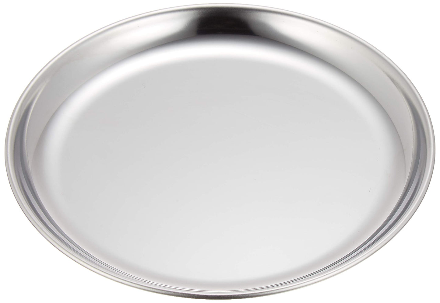 遠藤商事 Endoshoji BML03016 Commercial Round Market Plate, 6.3 inches (16 cm), 18-0 Stainless Steel, Made in Japan