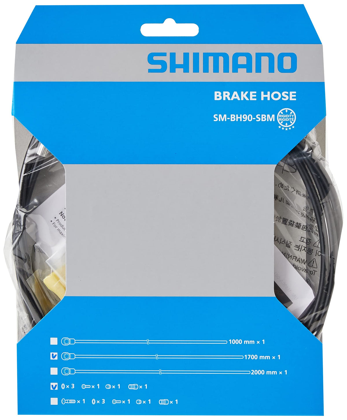 SHIMANO Disc Brake BH90SBM hoseBanjCnct RR BK