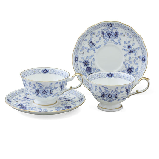 Narumi 9682-7165 Milan Pair Tea Set, Bone China