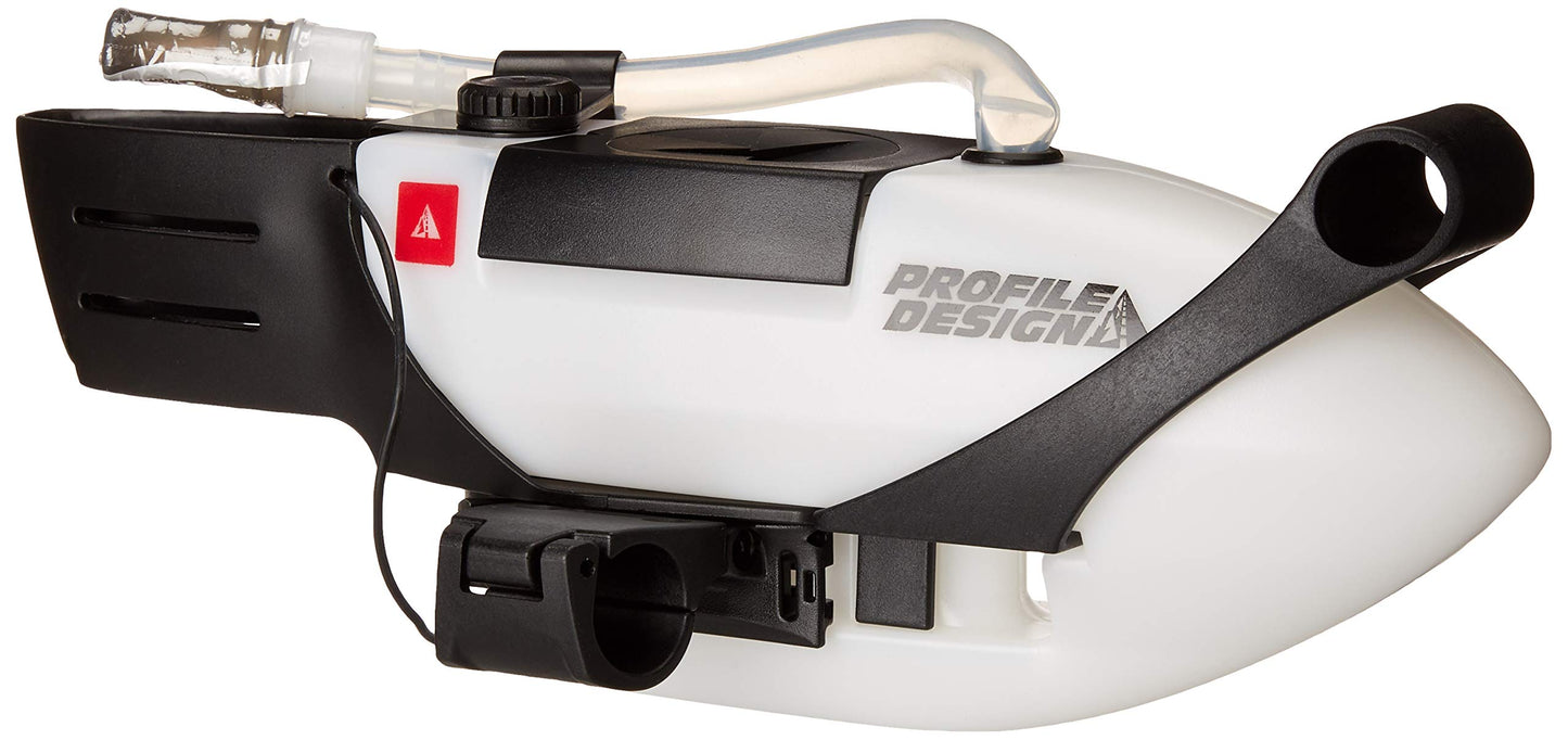 Profile Designs Fc25 Hydration System with Bite Valve, White, 25oz