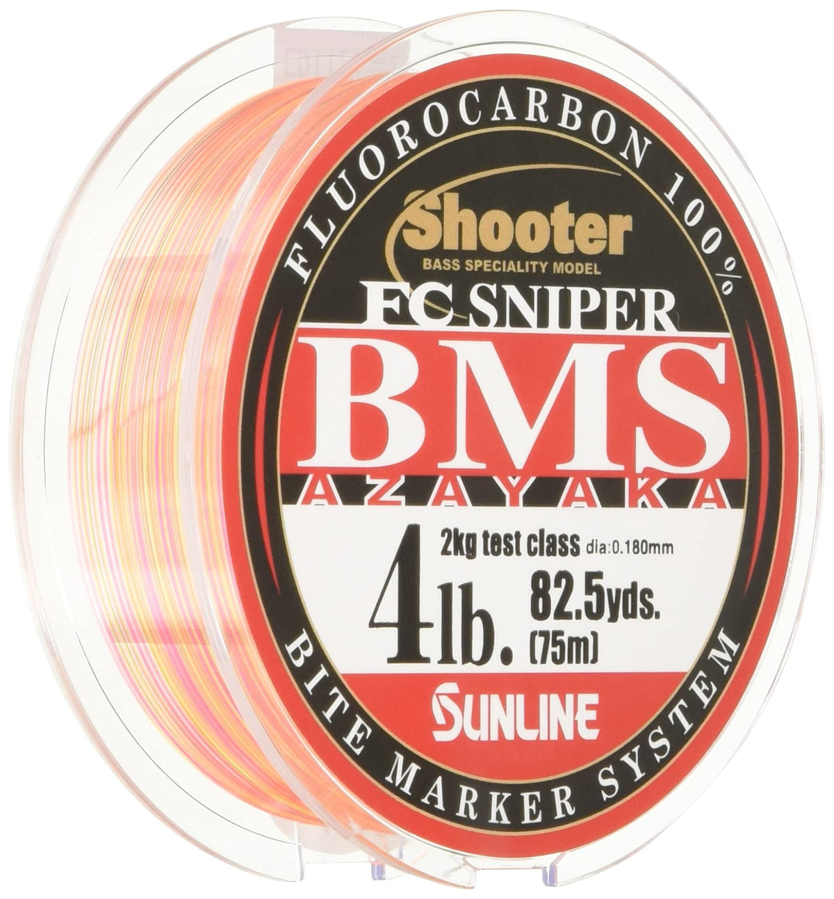 SUNLINE Fluorocarbon Line Shooter FC Sniper BMS AZAYAKA 75m 4lb