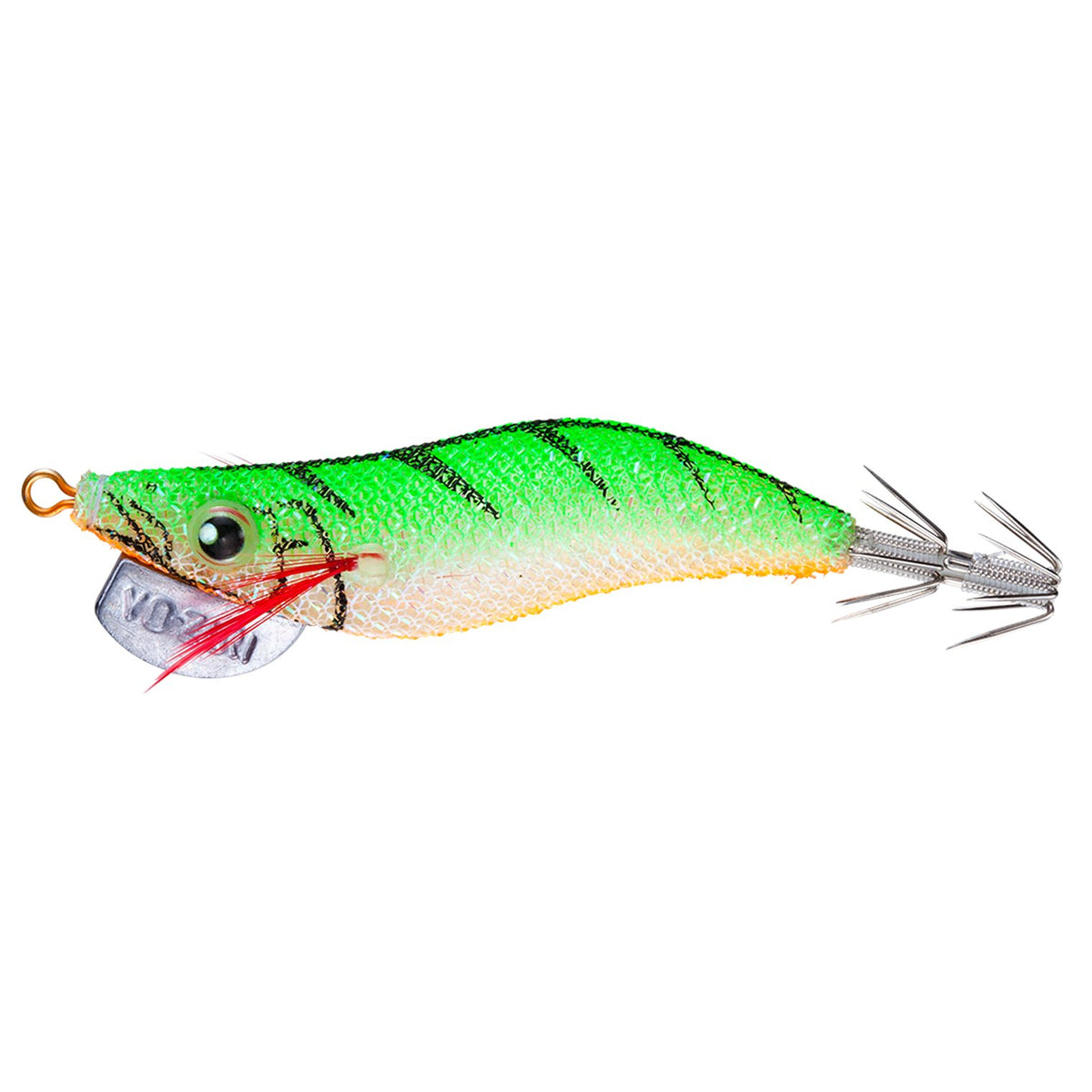 Yo-Zuri Squid Jig, Aori-Q RS Hiika SP, No. 2.0, LLM: 04, Luminous Lime Green