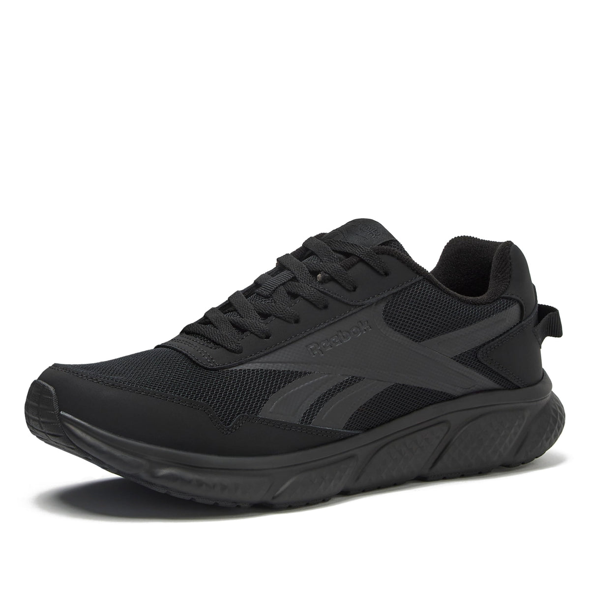 Reebok Swiftstrike Running Mens Shoes, Athletic Workout Training Sneakers, Gym Shoes Men, Black/Black/Black, 10.5 Wide