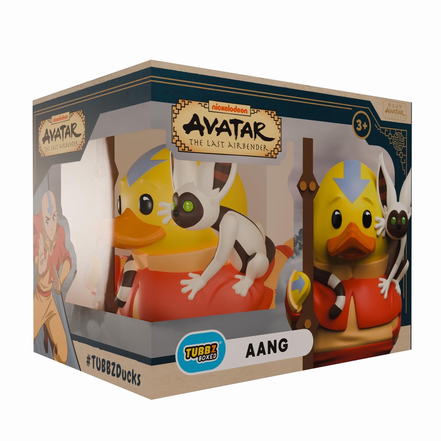 TUBBZ: Avatar The Last Airbender - Aang Rubber Duck Collectible Toy 3.5"