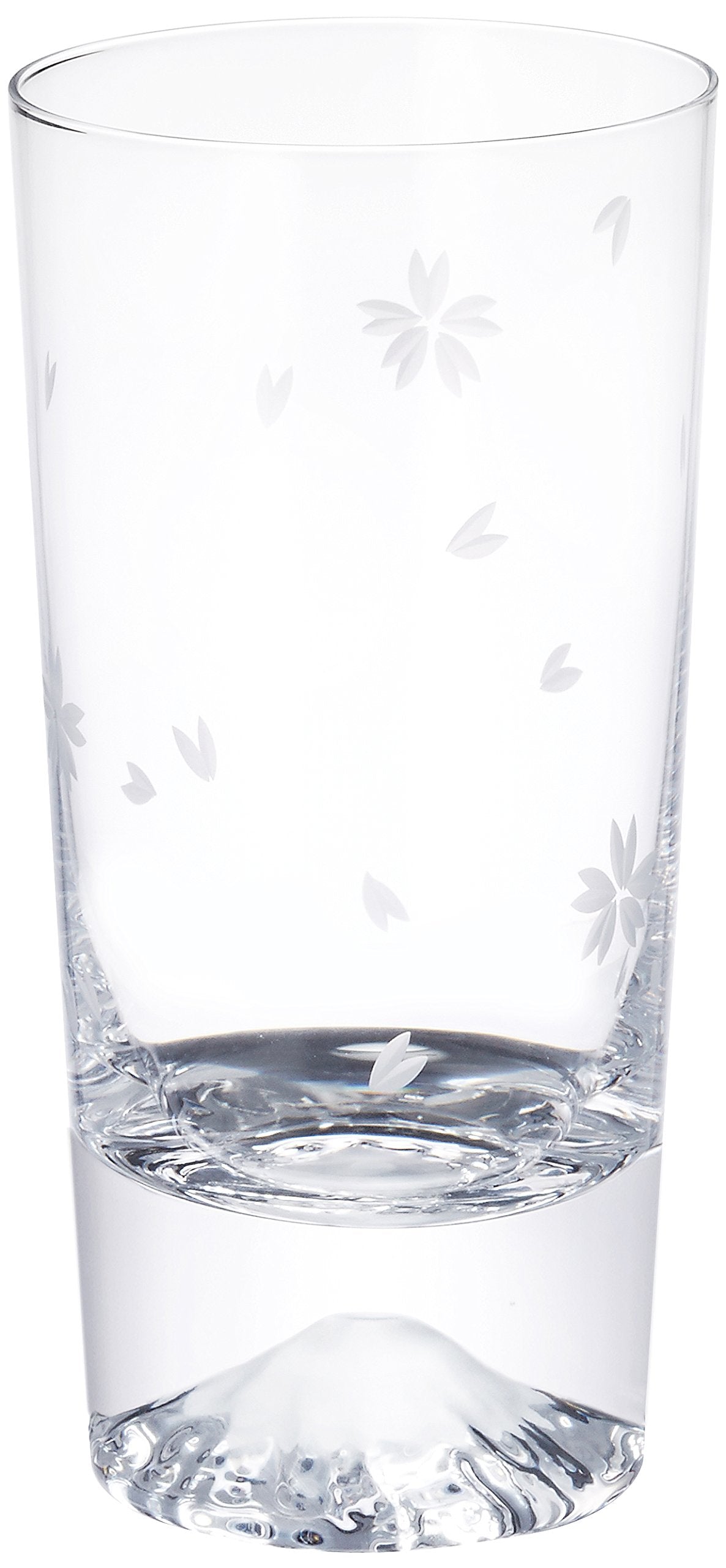 Tajima Glass TG16-015-TS Mt. Fuji Tumbler Glass, Sakura Fuji
