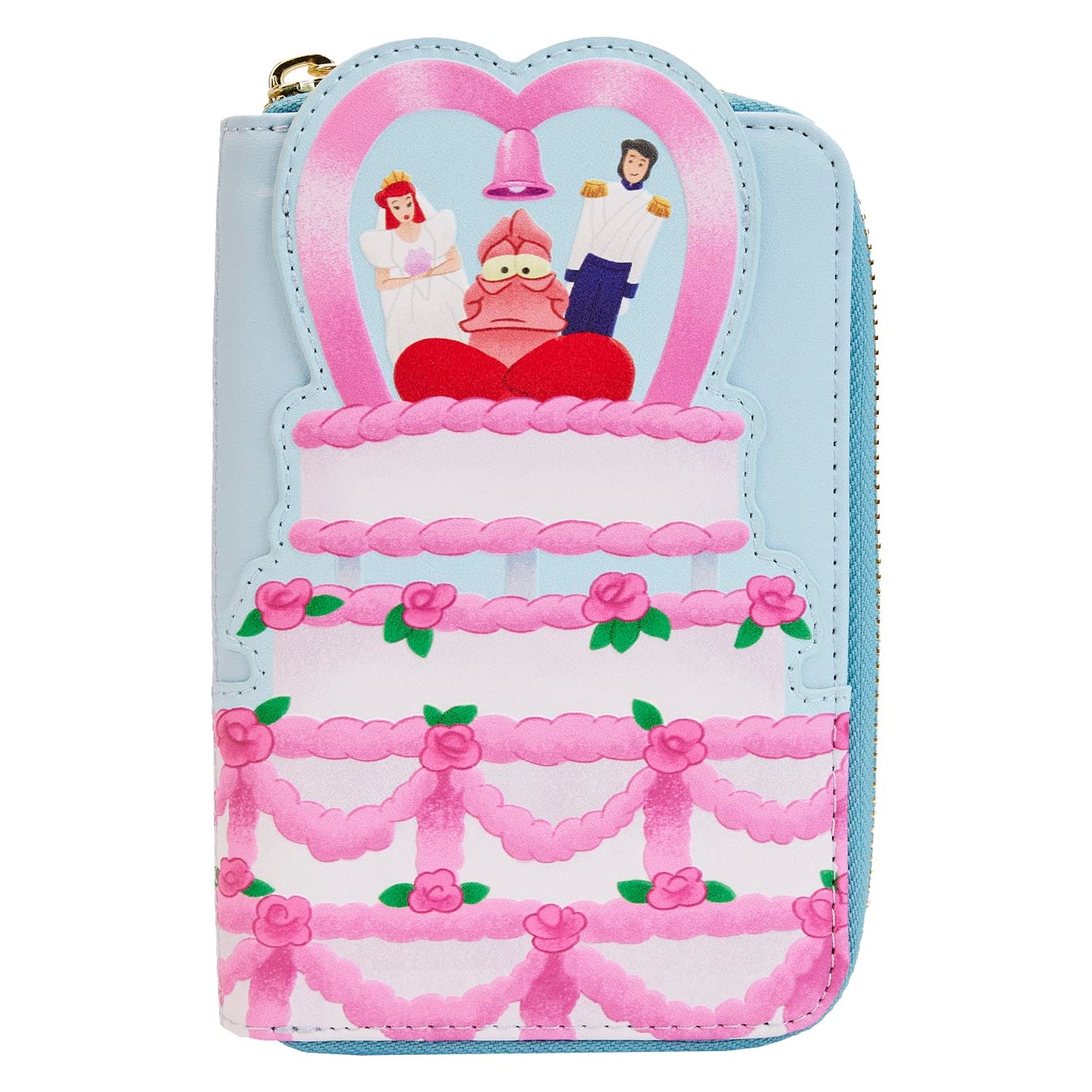 Loungefly Disney The Little Mermaid Wedding Cake Wallet, Multicolor, Standard, Wallet