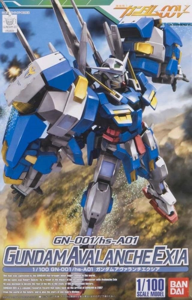 Bandai Hobby #9 Avalanche Exia 1/100, Bandai Double Zero Action Figure