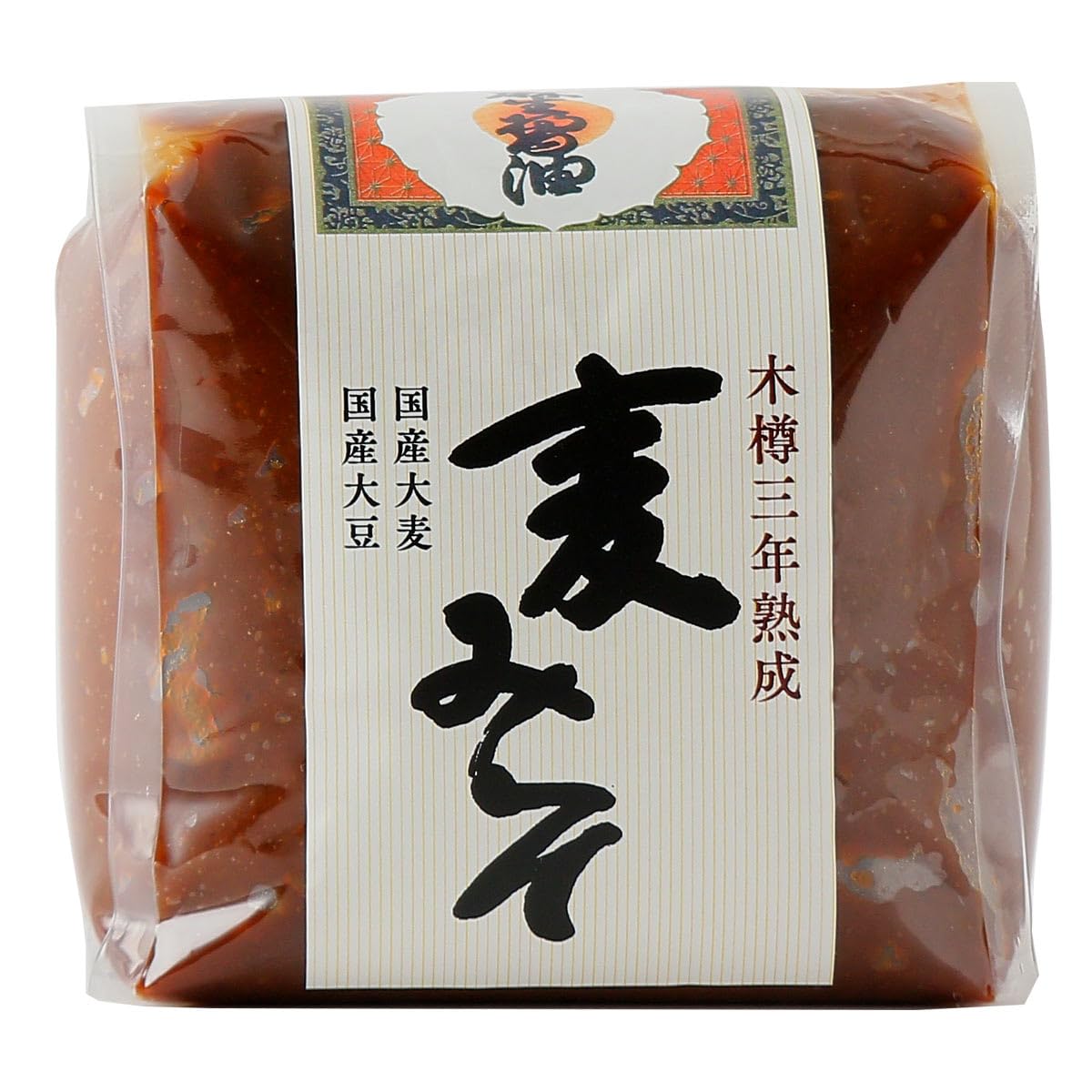 Aso soy sauce brewery long-term aging three-year wheat miso 700g