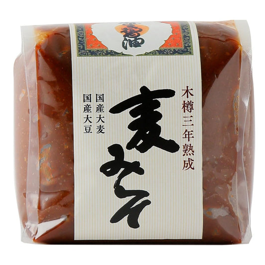 Aso soy sauce brewery long-term aging three-year wheat miso 700g