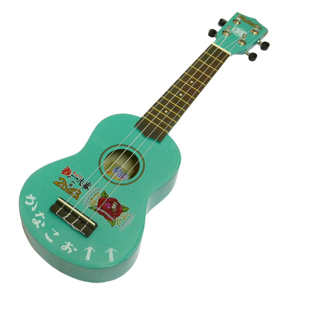 Nihongoraku Momokuro x MaAmAa Limited Color Momokuro Ukulele MR1N AQA Kanako ↑↑