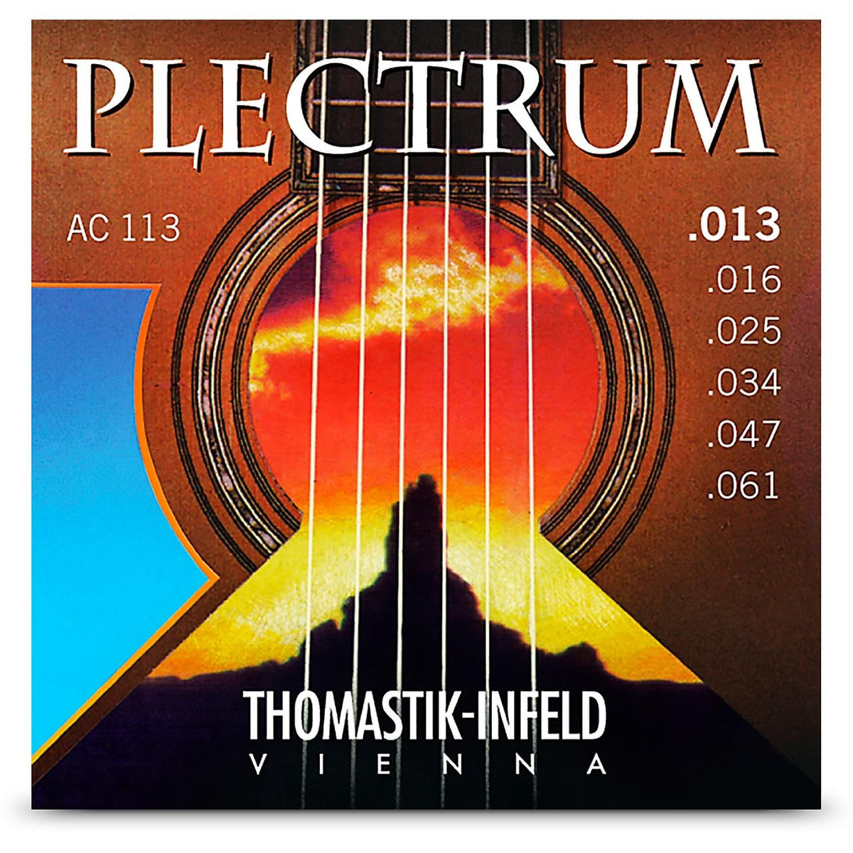Thomastik-Infeld AC113 Acoustic Guitar Strings: Plectrum Series 6 String Set E, B, G, D, A, E