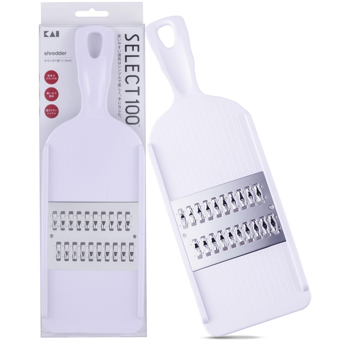 Kai Corporation KAI SELECT100 Thick DH3100 Julienne White