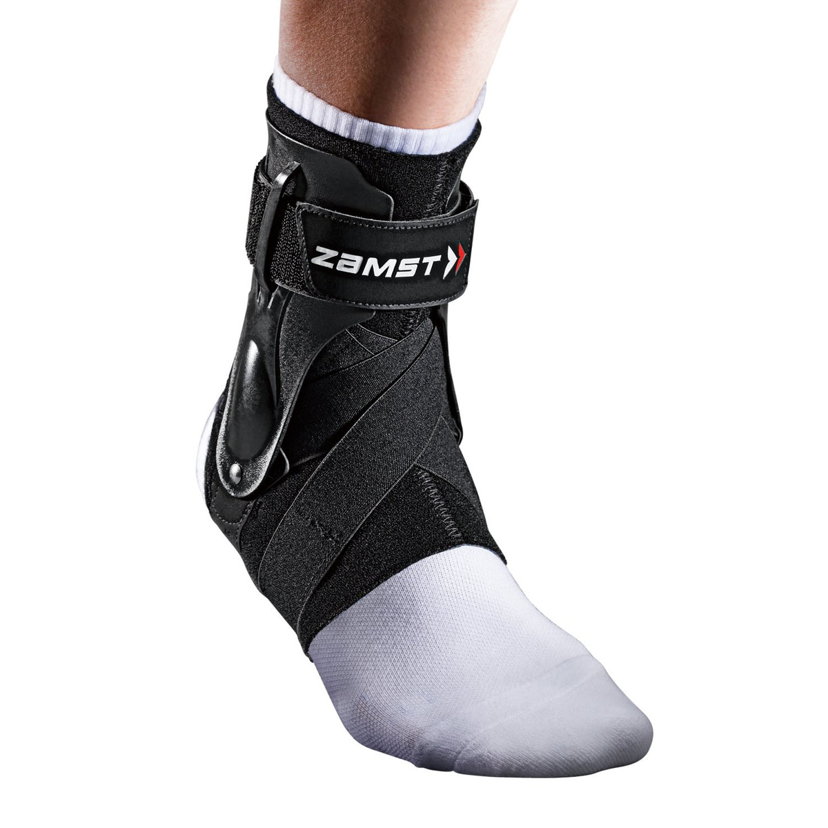 Zamusuto (ZAMST) Ankle Supporter A2-DX Sports General Basketball Volleyball Tennis Ankle M Size Left Foot for Black 370612