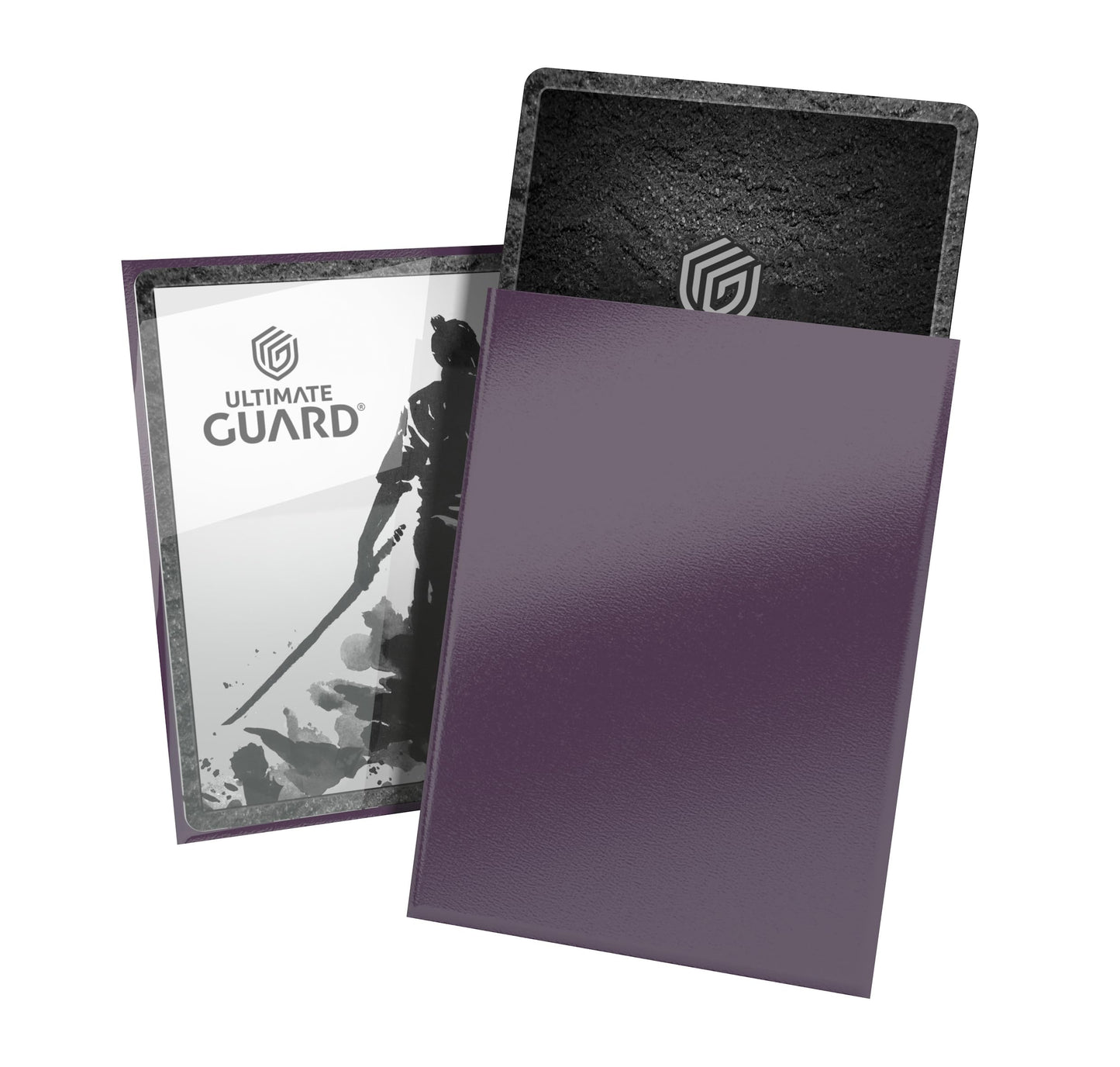 Ultimate Guard Katana Card Sleeves: 100 Standard Size TCG Sleeves, 66 x 91mm, Iris Bloom Back, Tournament Quality, No PVC & Acid-Free, High Clarity