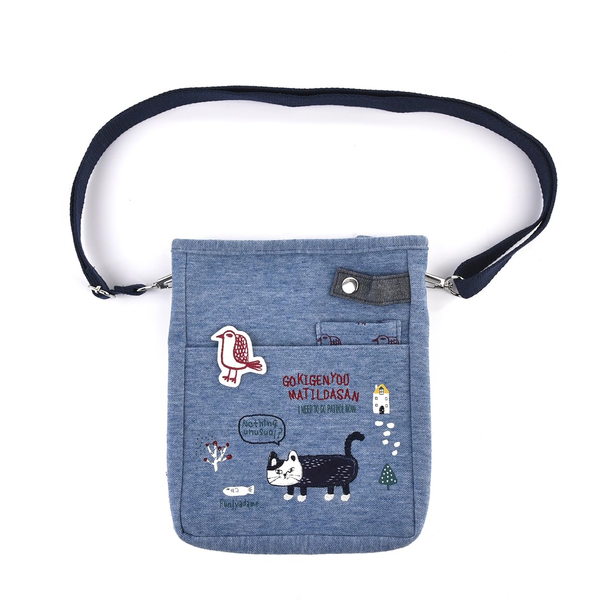 KusuguruJapan(クスグルジャパン) Casual Bag, Blue