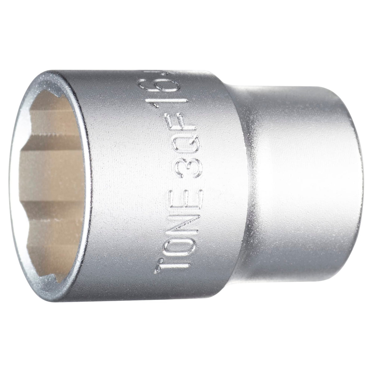 TONE Quick Fit Socket 3QF-16 Insertion Angle 0.3 inch (9.5 mm) (3/8 mm), Double Side Width 0.6 inch (16 mm)